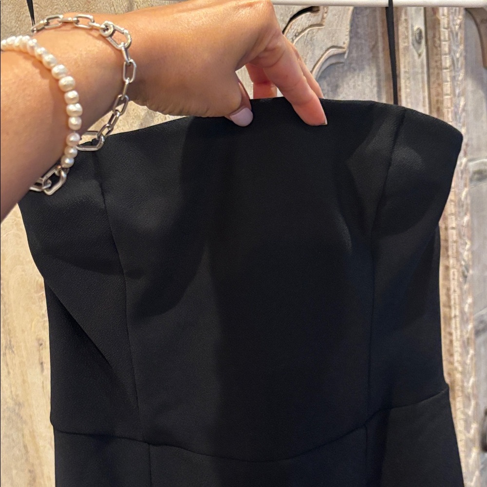 Abercrombie & Fitch Black Strapless Women’s Dress